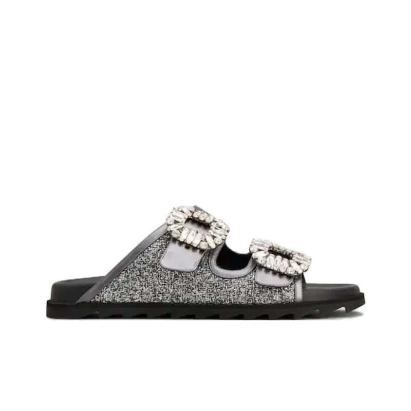 Roger Vivier Embellished Open Toe Sandals Women's-1