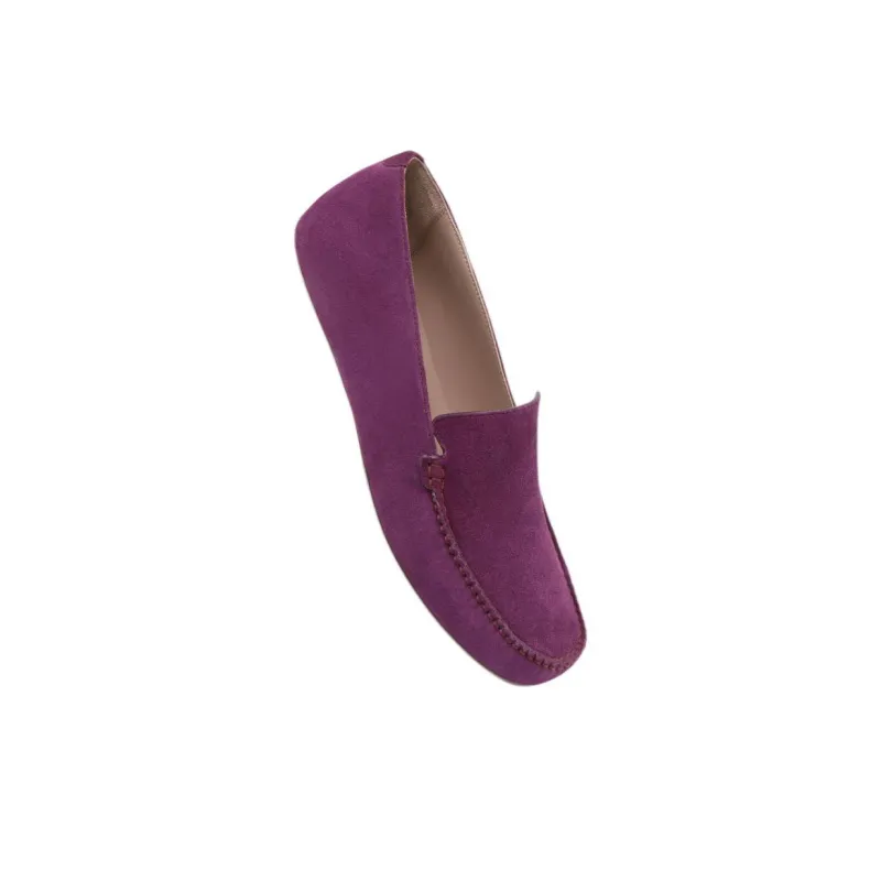 MANOLO BLAHNIK Monaco Loafers Men's Purple-4
