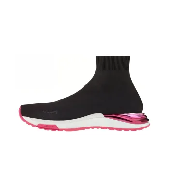 FERRAGAMO Cushioning, Slip Resistant, Breathable Coverage High Top Casual Shoes Women's Black