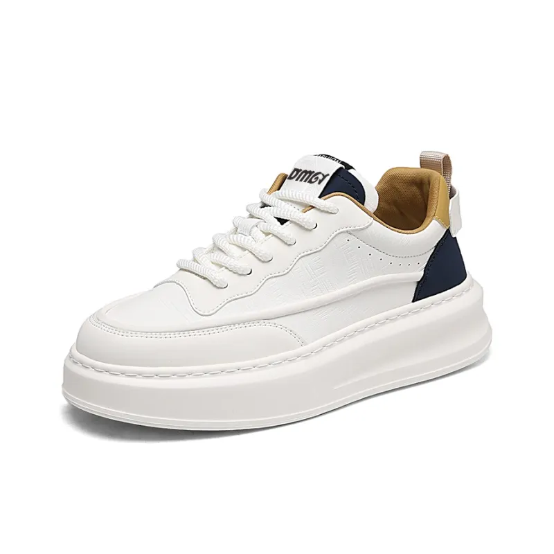 Desert Ram Anti Slip And Wear Resistant Lightweight Height Increasing Low Top Casual Shoes Men's-1