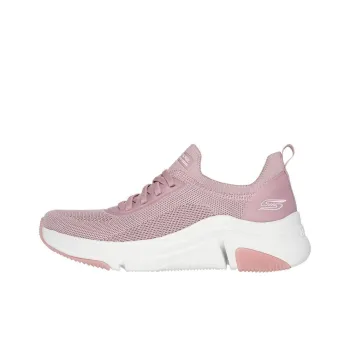 Skechers BOBS Sport Slip-Resistant Low-Top Casual Shoes Women's Pink White