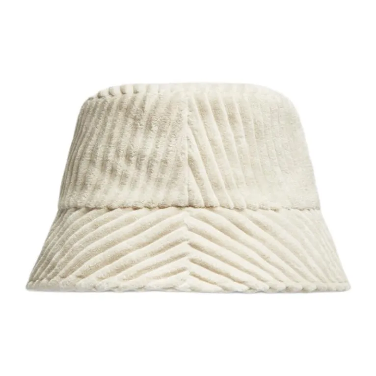 Moncler Logo Patch Ribbed Knit Bucket Hat-2