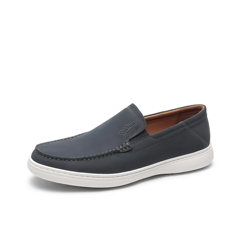 GOLDLION Men's Casual Shoes Men Low Top Blue/Gray/White-1