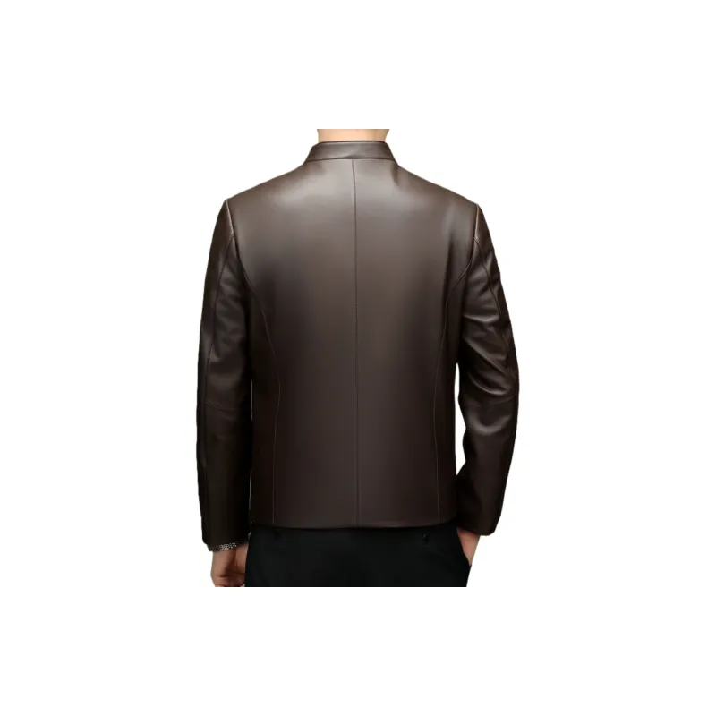 PIERRE CARDIN Leather Jacket Men's-18