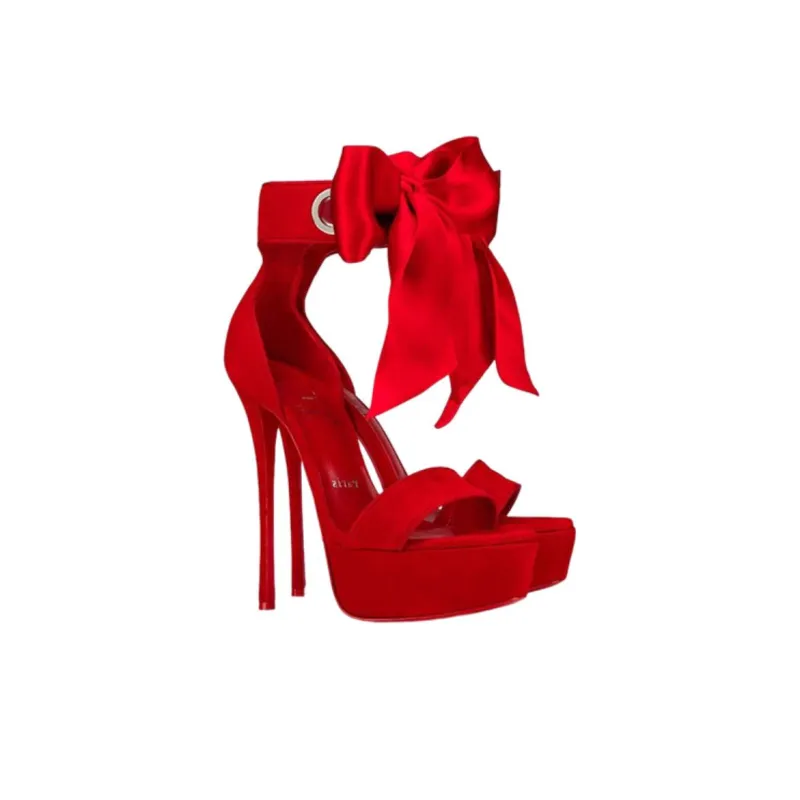 CL LUBOTING Fashion Sandal Women's Red-3