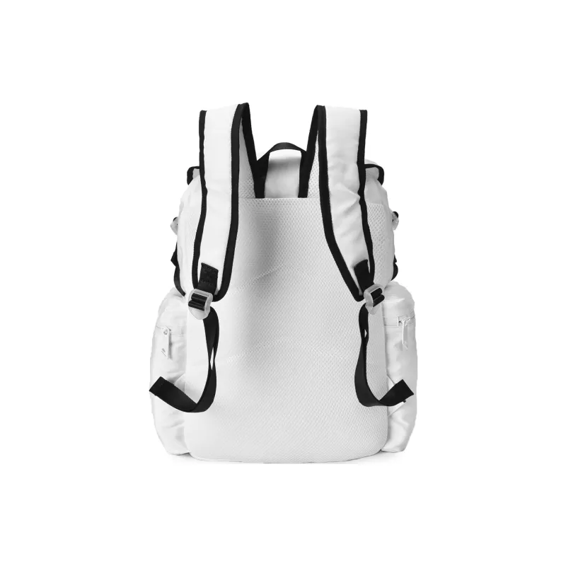 TURN UP Polyester Student Backpack Regular Unisex White-2