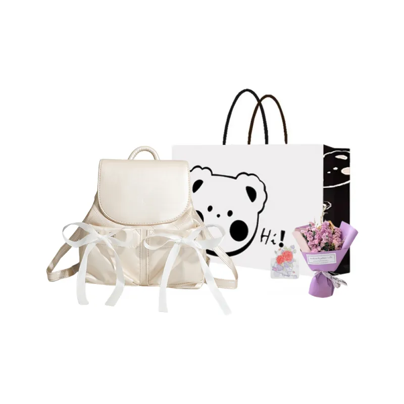 NX DOUGHNUT PU Backpack Women's Pink/White-8