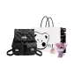 Black+Exclusive Shopping Bag+Greeting Card+Dried Flower
