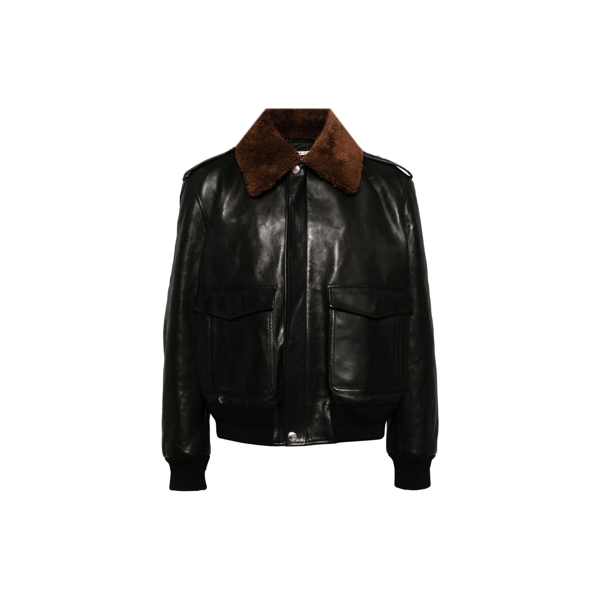 Bally outlet Troy Leather Jacket