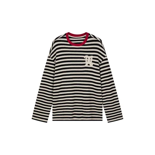 UOOYAA T-Shirts Women's Stripes