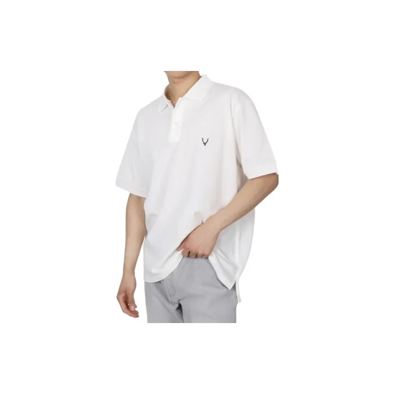 South2 West8 Polo Shirt Men's White-3