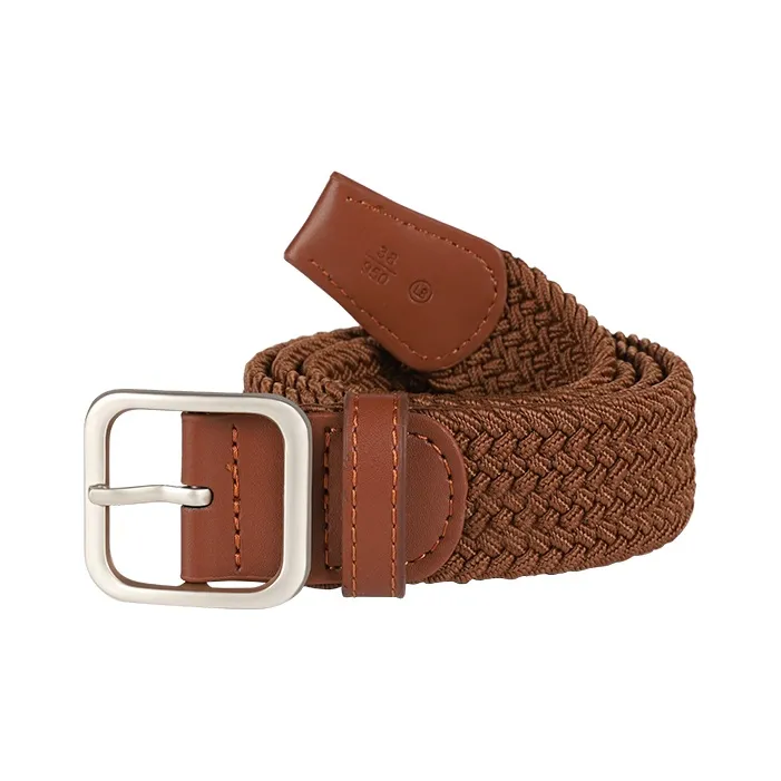 15 MINS Button-Front Canvas Casual Trendy Student Jeans With Belt Fabric Belt Unisex Multiple Colors Width 3.35cm-5
