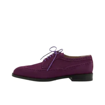 MANOLO BLAHNIK Tamarak Casual Shoes Men's Purple