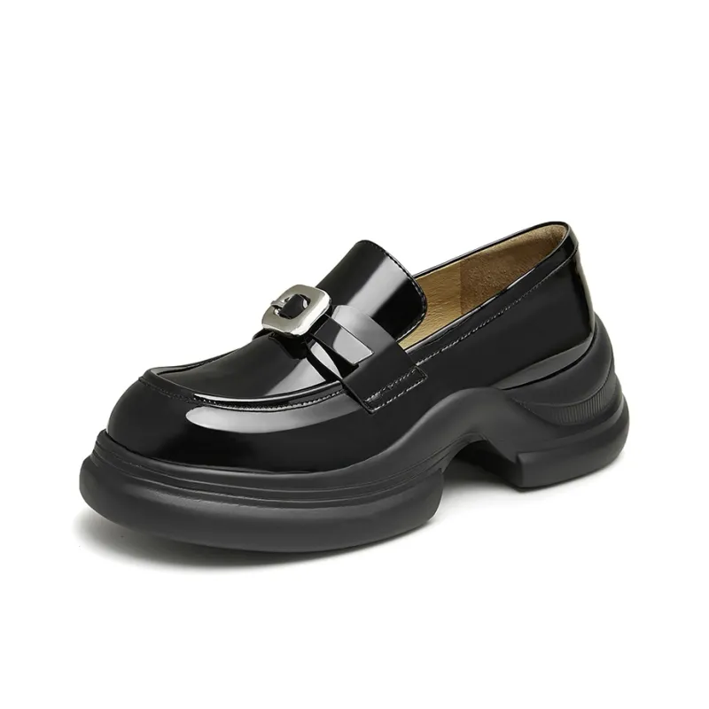 BASTO Loafers Women's Dark Red/Black-4