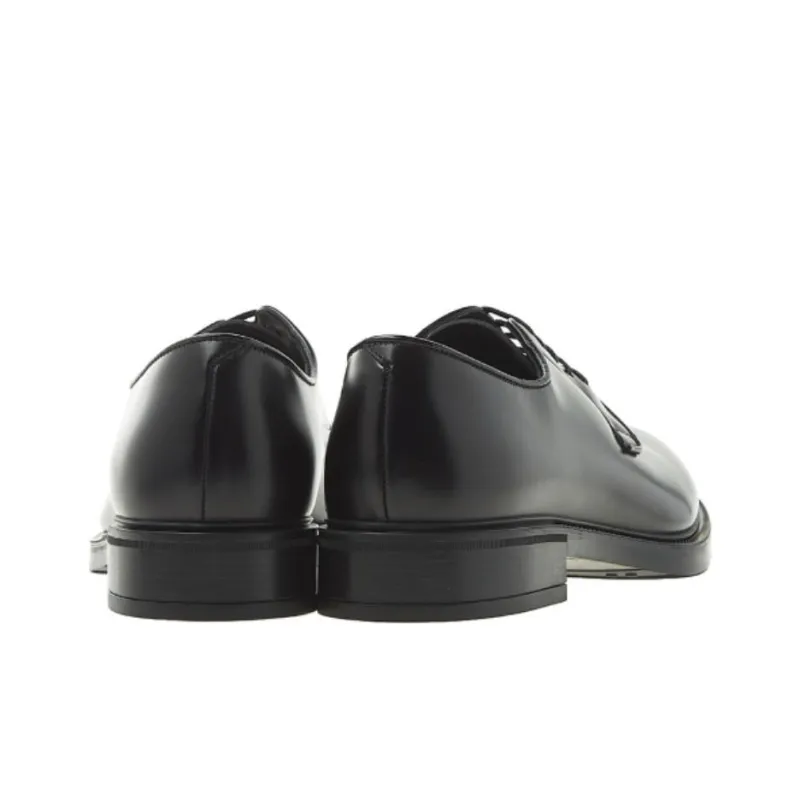 PRADA Dress Shoes Men Low-Top Black-4