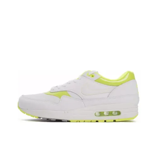 Nike Air Max 1 Running Shoes Men Low-Top White/Green