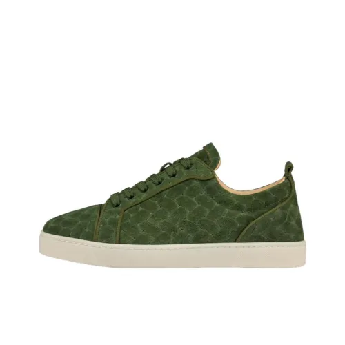 Christian Louboutin Louis Junior Braided Suede Trainers