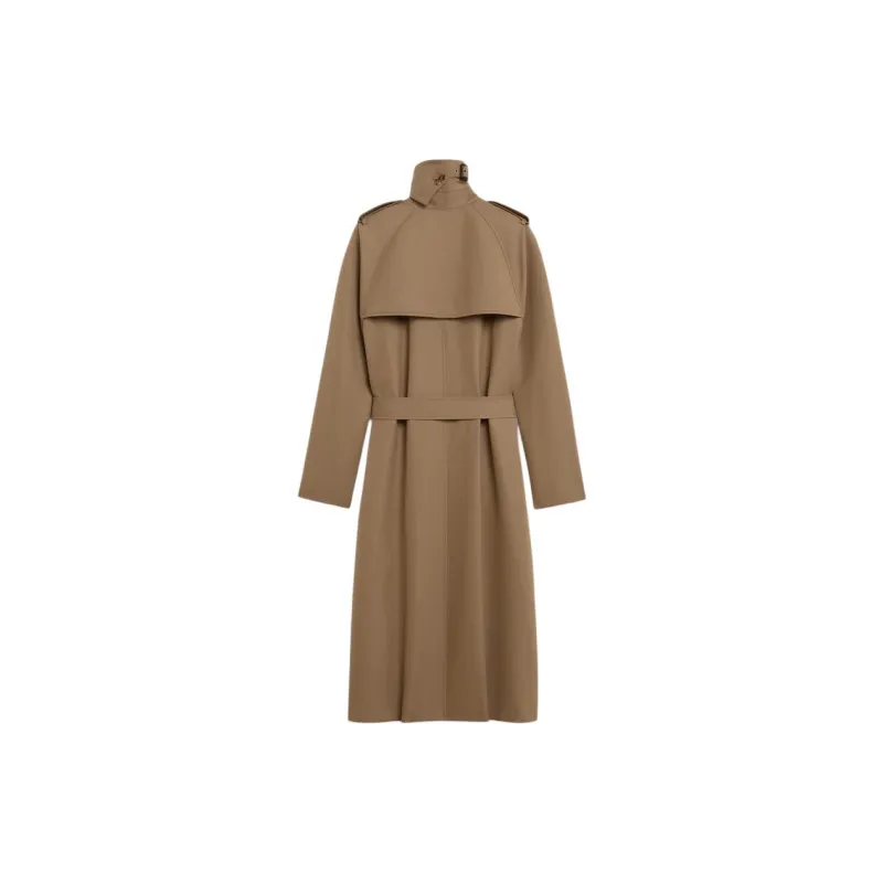 CELINE Trench Coat Women's Camel-2