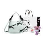 Blue+Exclusive Shopping Bag+Greeting Card+Dried Flower