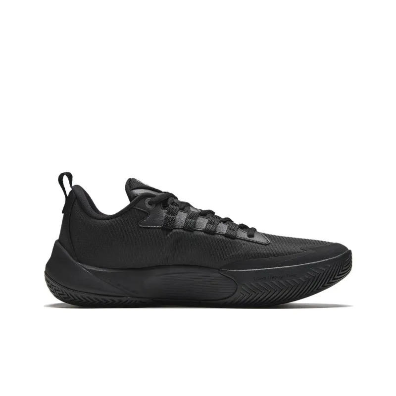 Anta Instantaneous 1 Cushioning Wear-Resistant Low-Top Basketball Shoes Men's Black-1