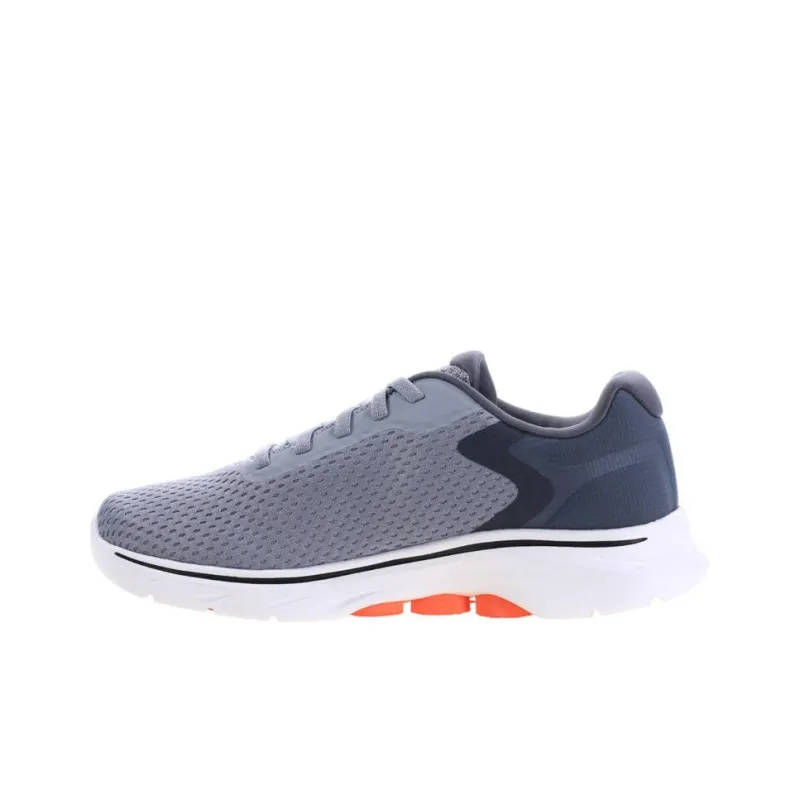Skechers GO WALK 7 Slip Resistant Low Top Casual Shoes Men's Gray-1