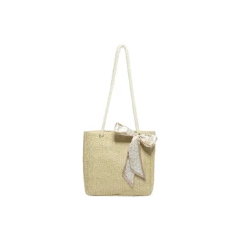 S.REPHEN Straw Shoulder Bag Regular Women's _Nsec Khaki/Ecru