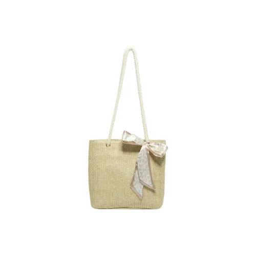 S.REPHEN Straw Shoulder Bag Regular Women's _Nsec Khaki/Ecru