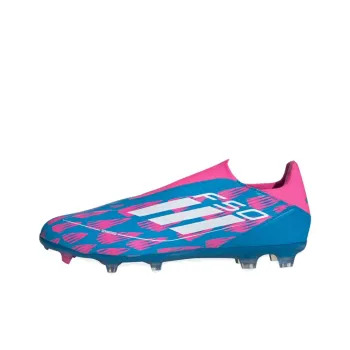 Adidas F50 League Laceless Firm/Multi Ground Solar Blue Cloud White Solar Pink