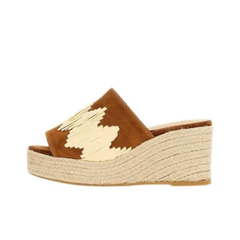 Castañer Abrasion Resistant Slide Slippers Women's Brown