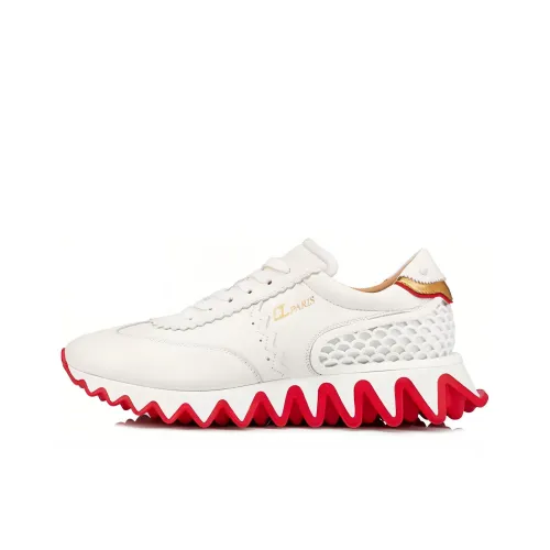 Christian Louboutin Casual Shoes Men Low-Top White