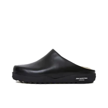 ARTICLE NO. Wrap toe Slippers Unisex Bright Black