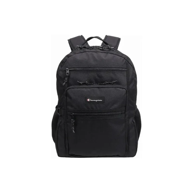 Champion Recycled Polyester Backpack Unisex Black-0