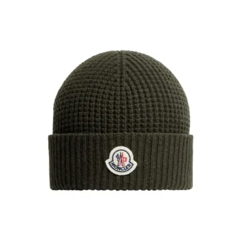 Moncler Logo Patch Beanie