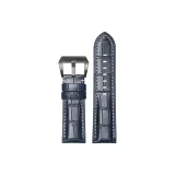 Blue White Thread-Black Pin Buckle