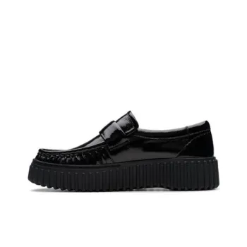 Clarks Loafers 4cm Women's Black