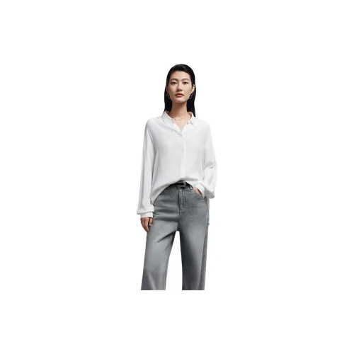 TKY SHOP Shirts Women's Glacier White