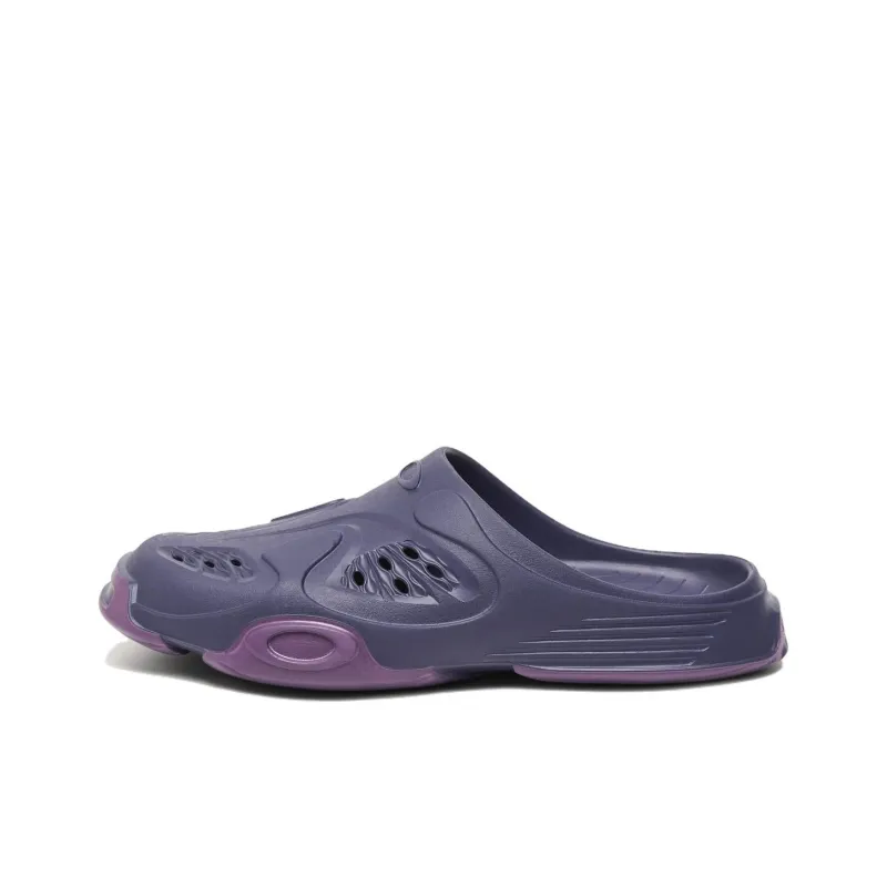 Oakley Factory Team Abrasion Resistant Slip Resistant Wrap toe Slippers Men's Purple-0