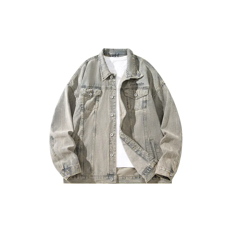 A.X.S.K Denim Jackets Unisex-12