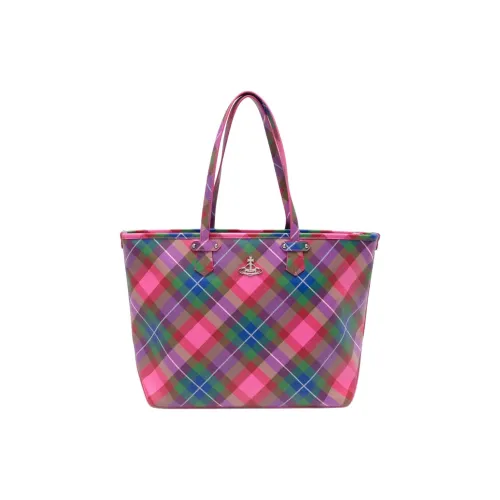 Vivienne Westwood Colette Tartan Tote Bag