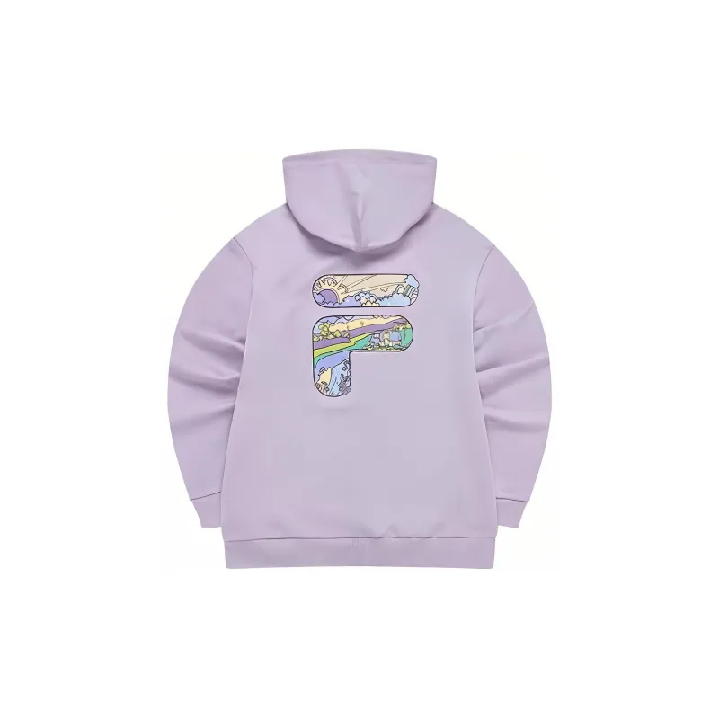 FILA FUSION FOB Series Sweatshirt Unisex Perfume Purple-1