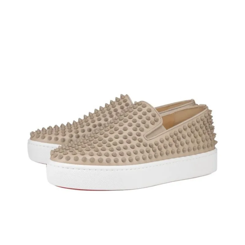 Christian Louboutin Spikeboat Slip On Sneakers-2