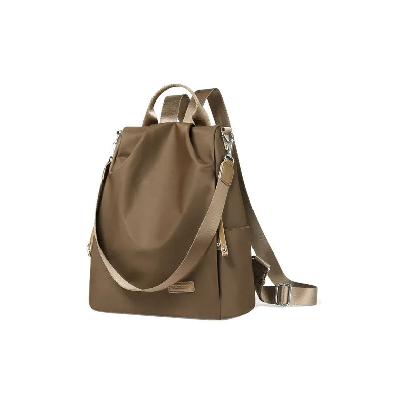 TUCANO Fabric Backpack Tubas Women's Black/Khaki-6
