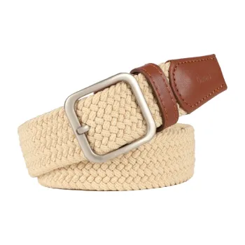 15 MINS Button-Front Canvas Casual Trendy Student Jeans With Belt Fabric Belt Unisex Multiple Colors Width 3.35cm