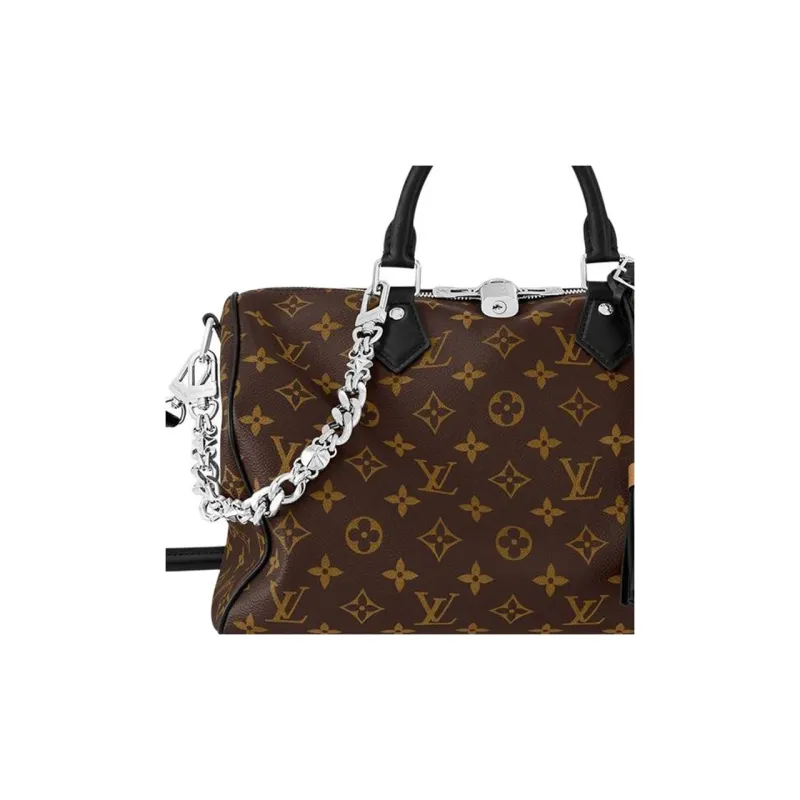 LOUIS VUITTON Speedy Soft 30 Dark-3