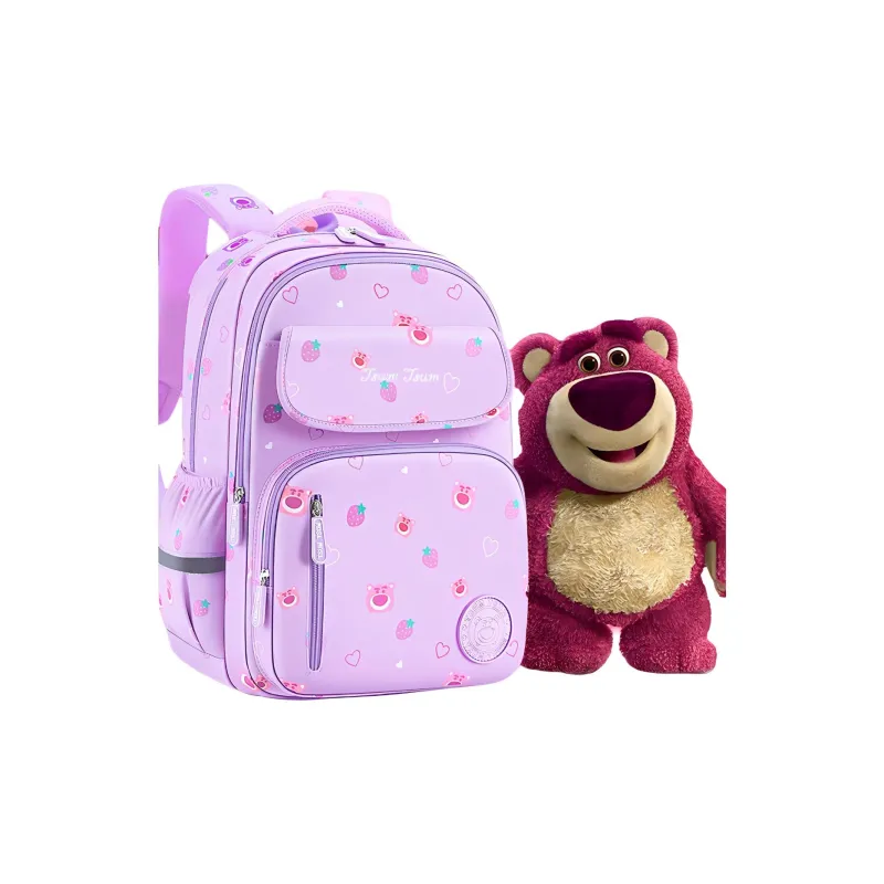 Disney Polyester Backpack Women's Pink/Purple-4