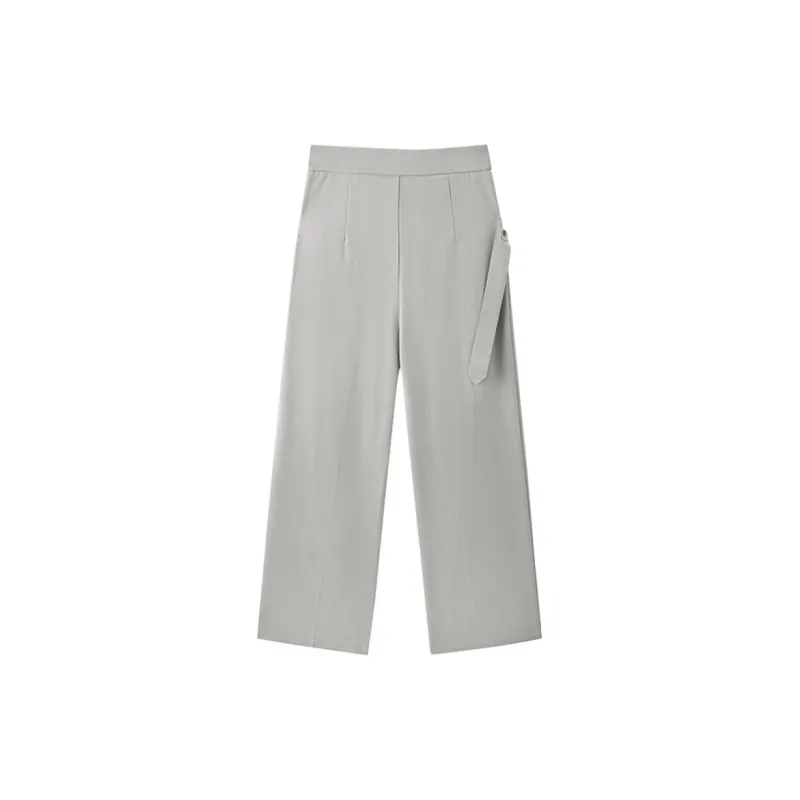 TKY SHOP SS24 Casual Pants Women's Light Khaki-1