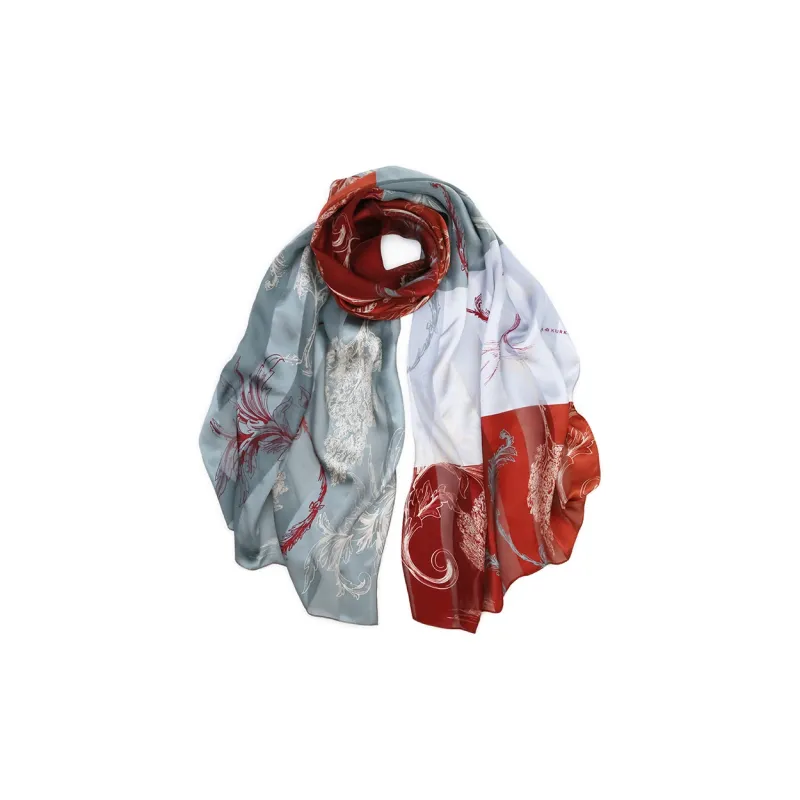 MARJAKURKI Silk Scarves Women's-0