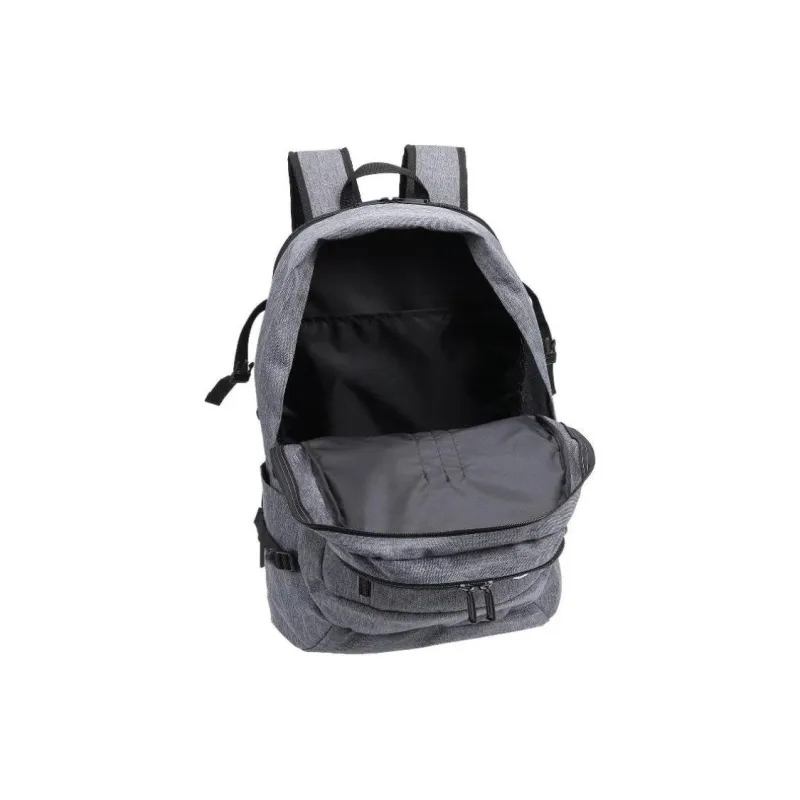 Champion Polyester Backpack Large Size Unisex Gray-4