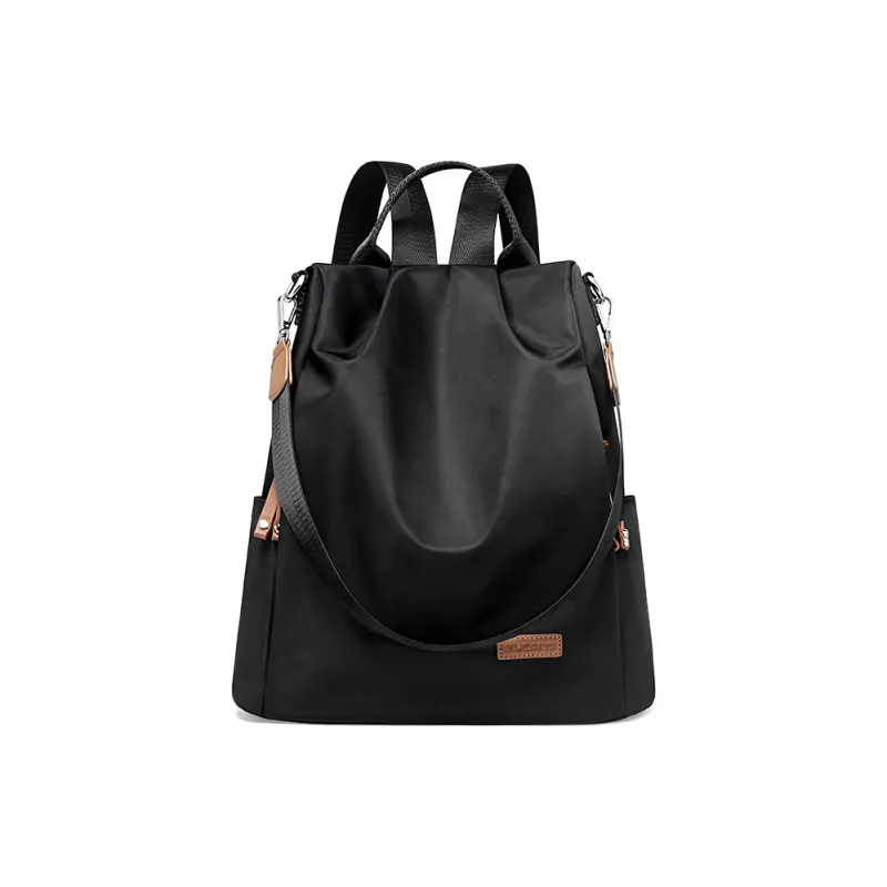 TUCANO Fabric Backpack Tubas Women's Black/Khaki-0