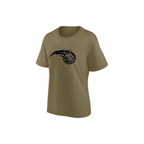 NBA Fanatics T-Shirts Women's Olive Green